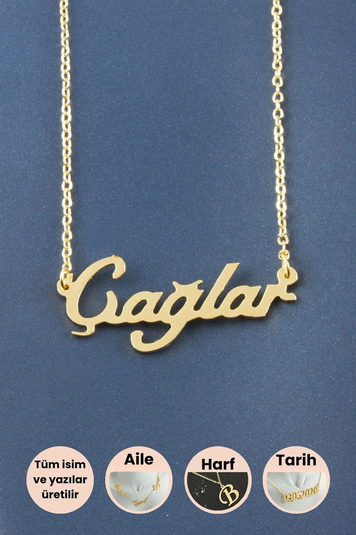 Çağlar İsimli Kolye