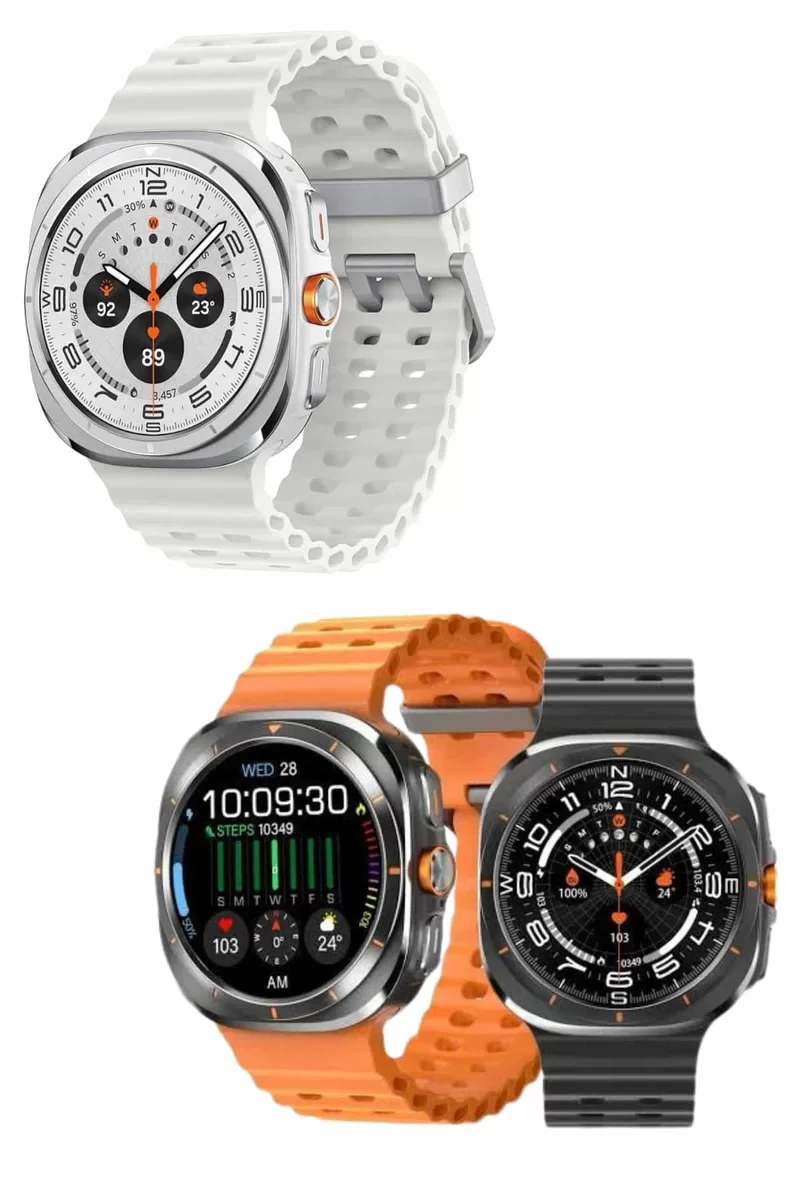 Çağrı Cevaplayabilen 47 MM Akıllı Saat Su Geçirmez GPS ve Kalp Atışı Takibi