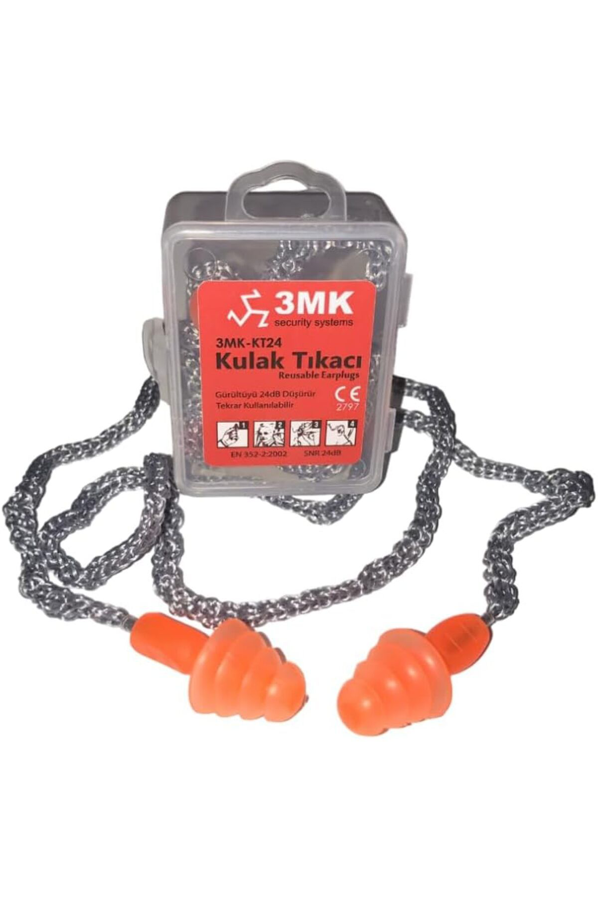 Çağur Kordonlu Gürültü Önleyici Kulak Tıkacı Yeni 1109945