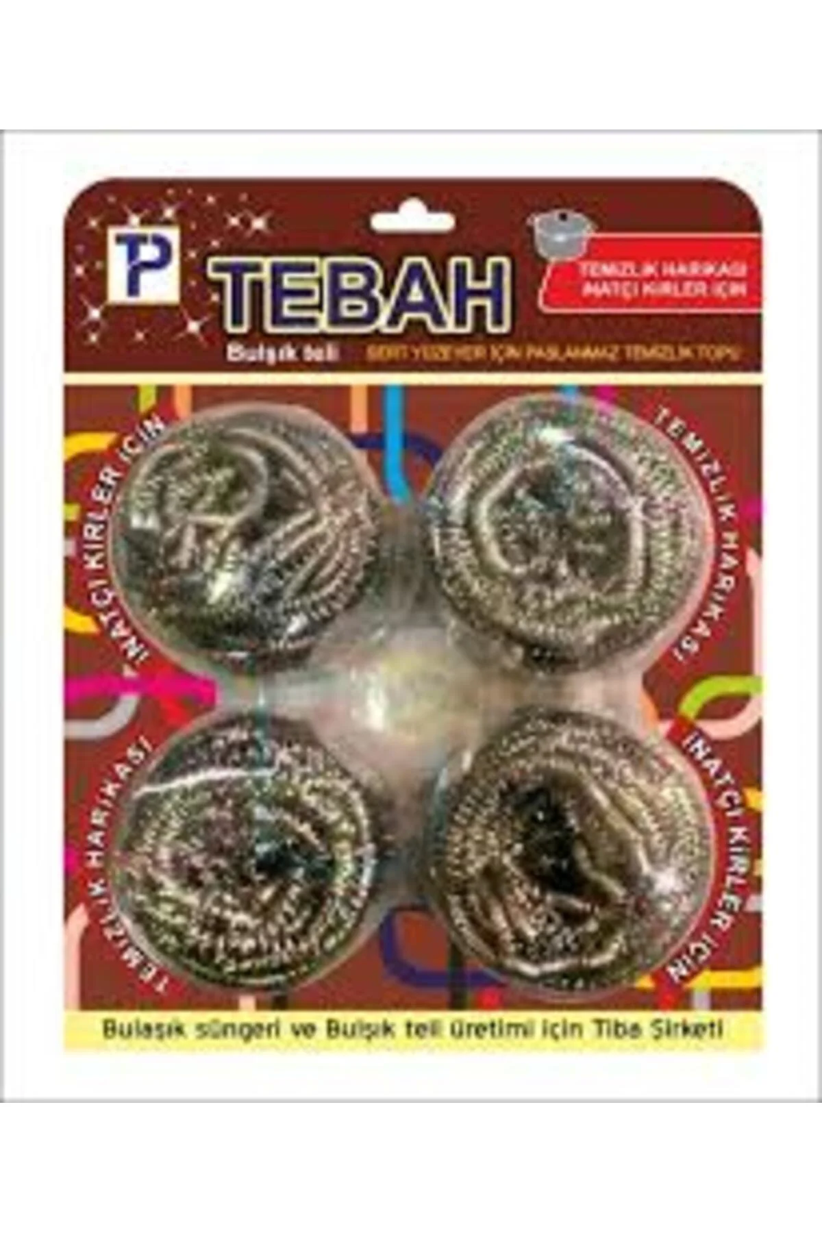 Çağur TOP TELİ  BULAŞIK 4 PARÇA Yeni Desingstore 1109945