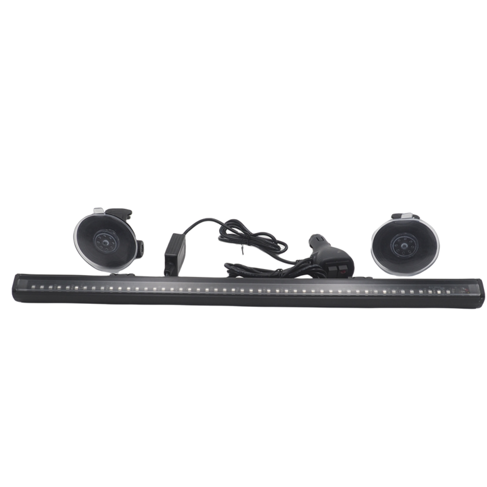 Çakar lamba 12-32v esnek model 44cm vantuzlu çakarlı mavi-kırmızı Çakar lamba 12-32v esnek model 44cm vantuzlu çakarlı mavi-kırmızı