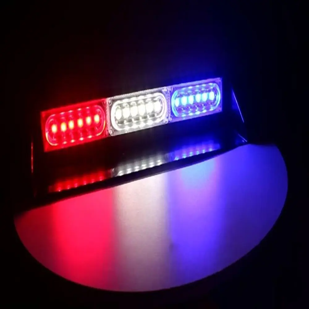 Çakar Lamba 13 Fonksiyonlu 18 Led 12V Kırmızı-Mavi-Beyaz / Lapa53