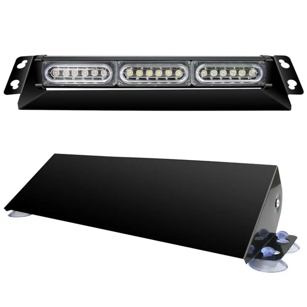 Çakar Lamba 13 Fonksiyonlu 18 Led 12V Kırmızı-Mavi-Beyaz / Lapa53