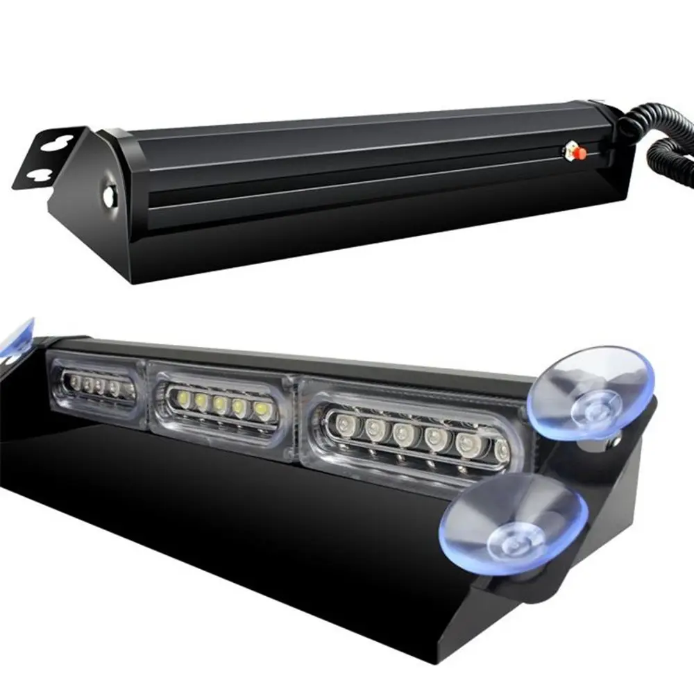 Çakar Lamba 13 Fonksiyonlu 18 Led 12V Kırmızı-Mavi-Beyaz / Lapa53