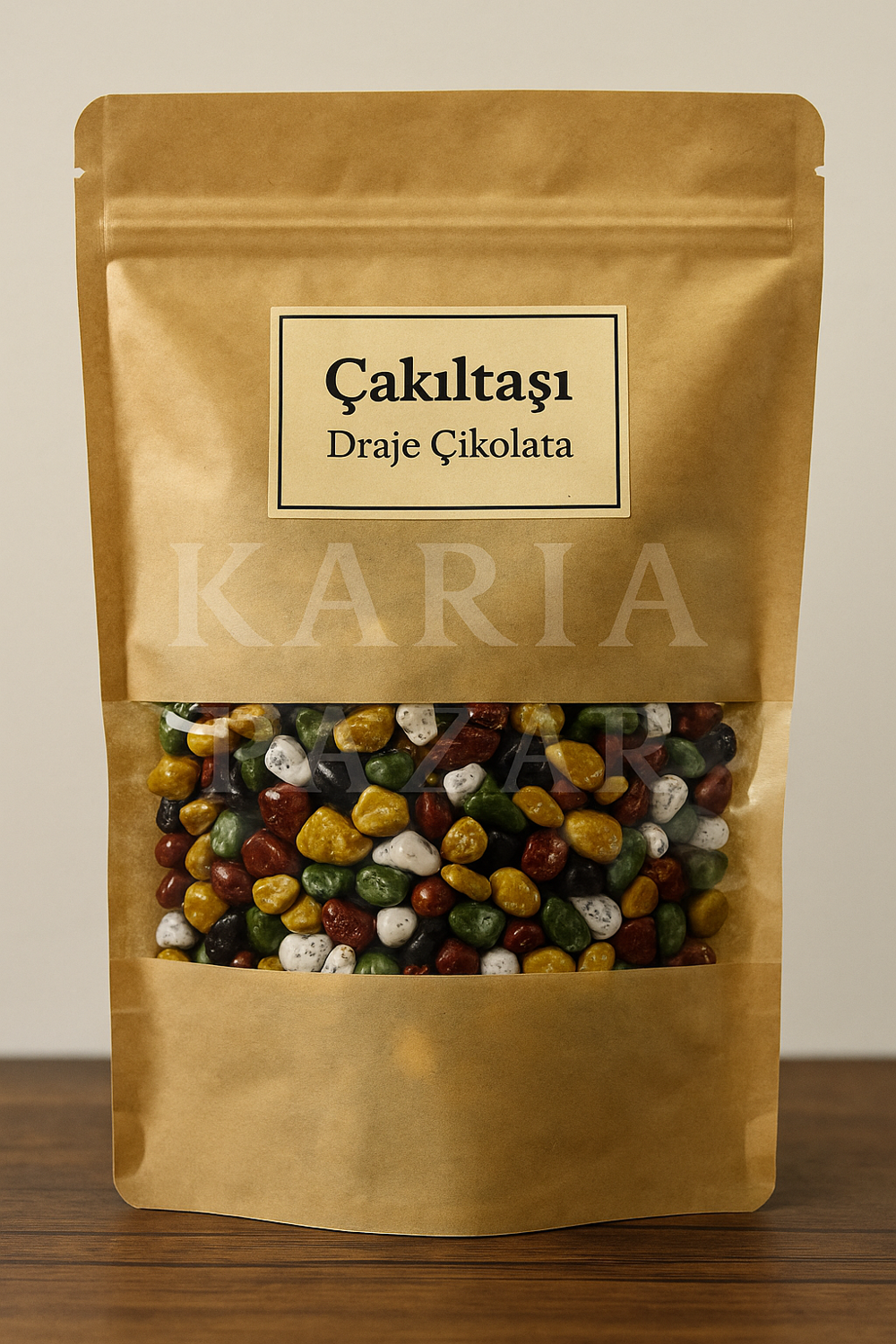 Çakıltaşı Draje Çikolata 1 kg | Renkli Taş Görünümlü Çikolata