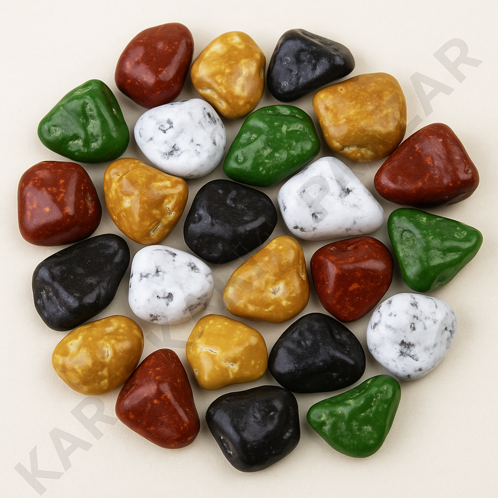 Çakıltaşı Draje Çikolata 250 g | Renkli Taş Görünümlü Atıştırmalı