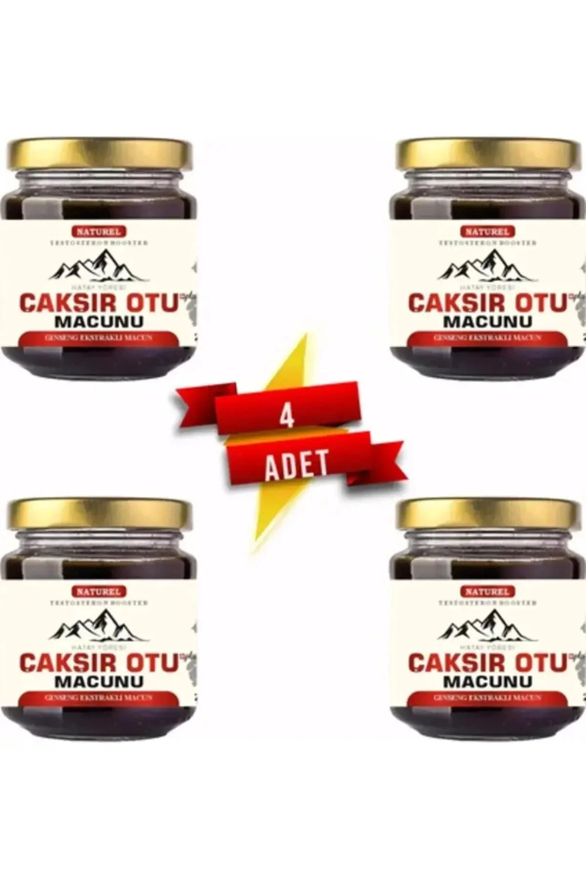 Çakır Otu Macunu – 24 Saat Etkili Hatay Yöresi Erkek Macunu (240 gr x 4 Adet) Fiyatı, Yorumları ve Özellikleri
