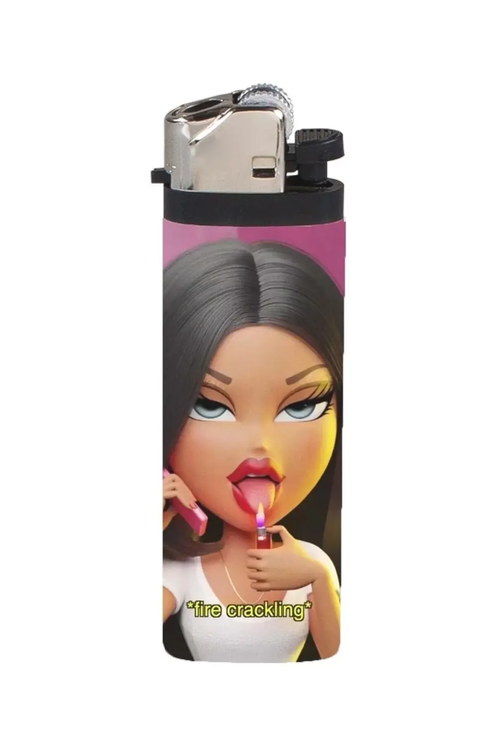 Çakmak Bratz Fire Full Baskılı Gazlı Çakmak
