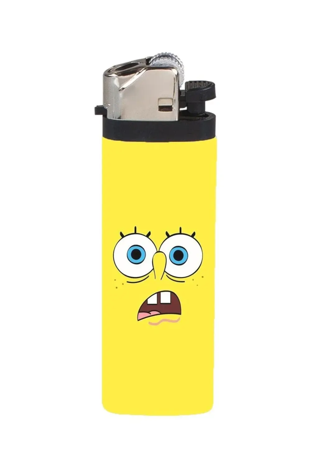 Çakmak Sarı Süngerbob Full Kaplamalı Gazlı Çakmak