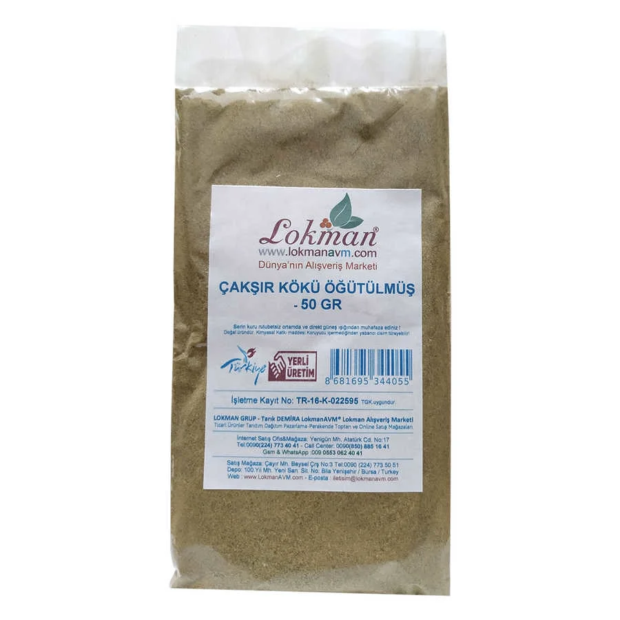 Çakşır Kökü Doğal Öğütülmüş 50 Gr Paket - Saf Bitkisel Toz Çakşır Kökü Doğal Öğütülmüş 50 Gr Paket - Saf Bitkisel Toz
