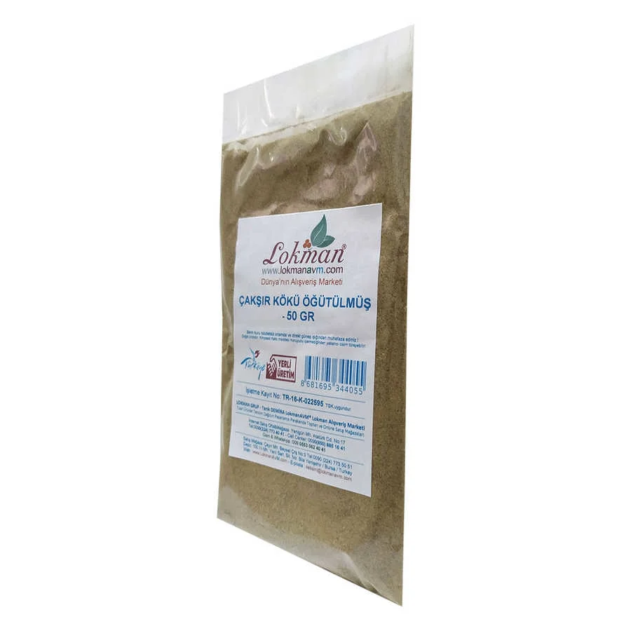 Çakşır Kökü Doğal Öğütülmüş 50 Gr Paket - Saf Bitkisel Toz Çakşır Kökü Doğal Öğütülmüş 50 Gr Paket - Saf Bitkisel Toz