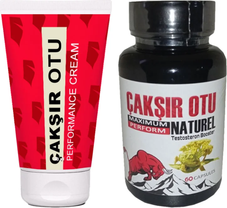 Çakşır Otu Kremi 2x50ml + Kapsül 60'lı Erkek Seti Fiyatı, Yorumları ve Özellikleri