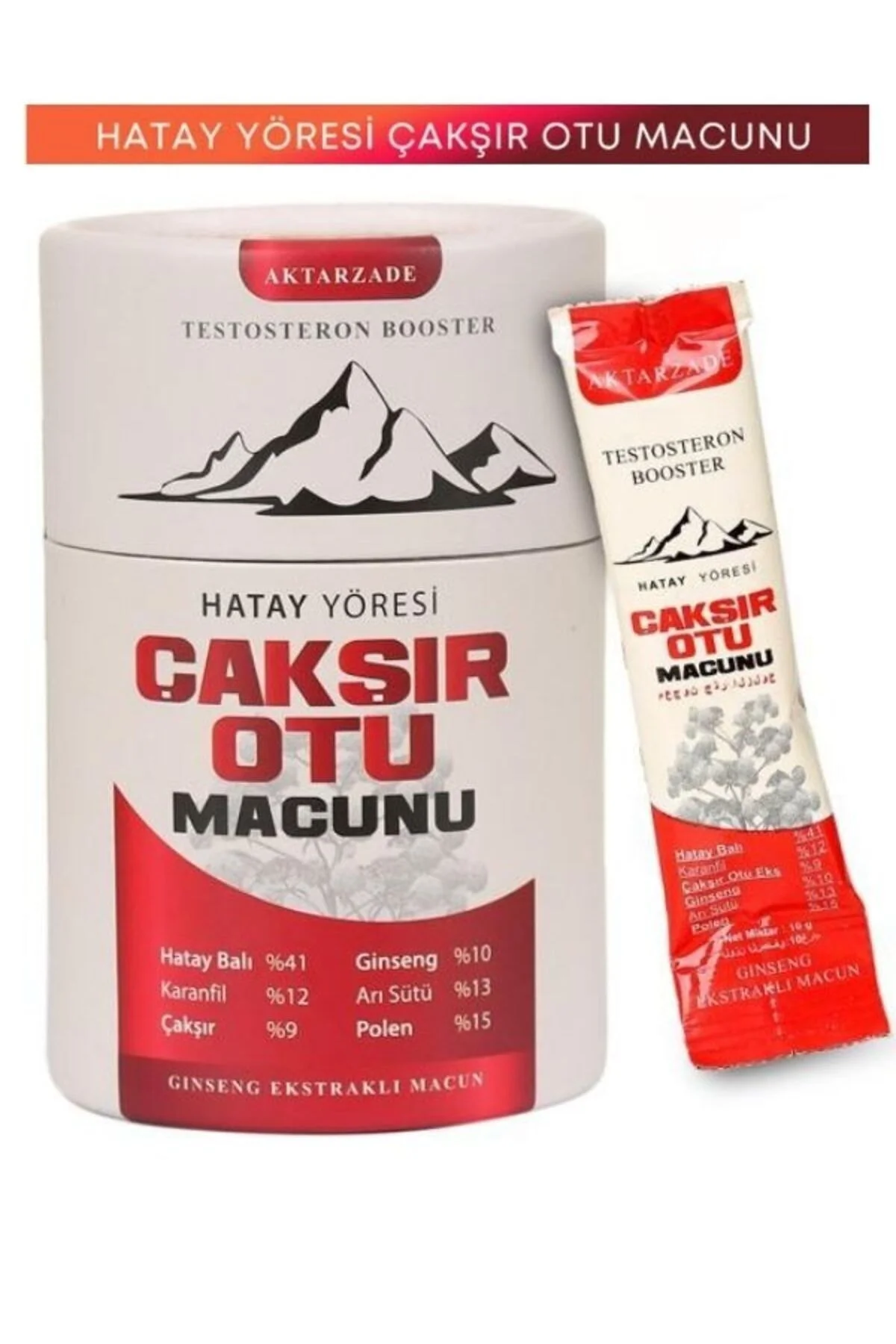 Çakşır Otu Macunu 1 Kutu Erkeklere Özel Hatay Macunu