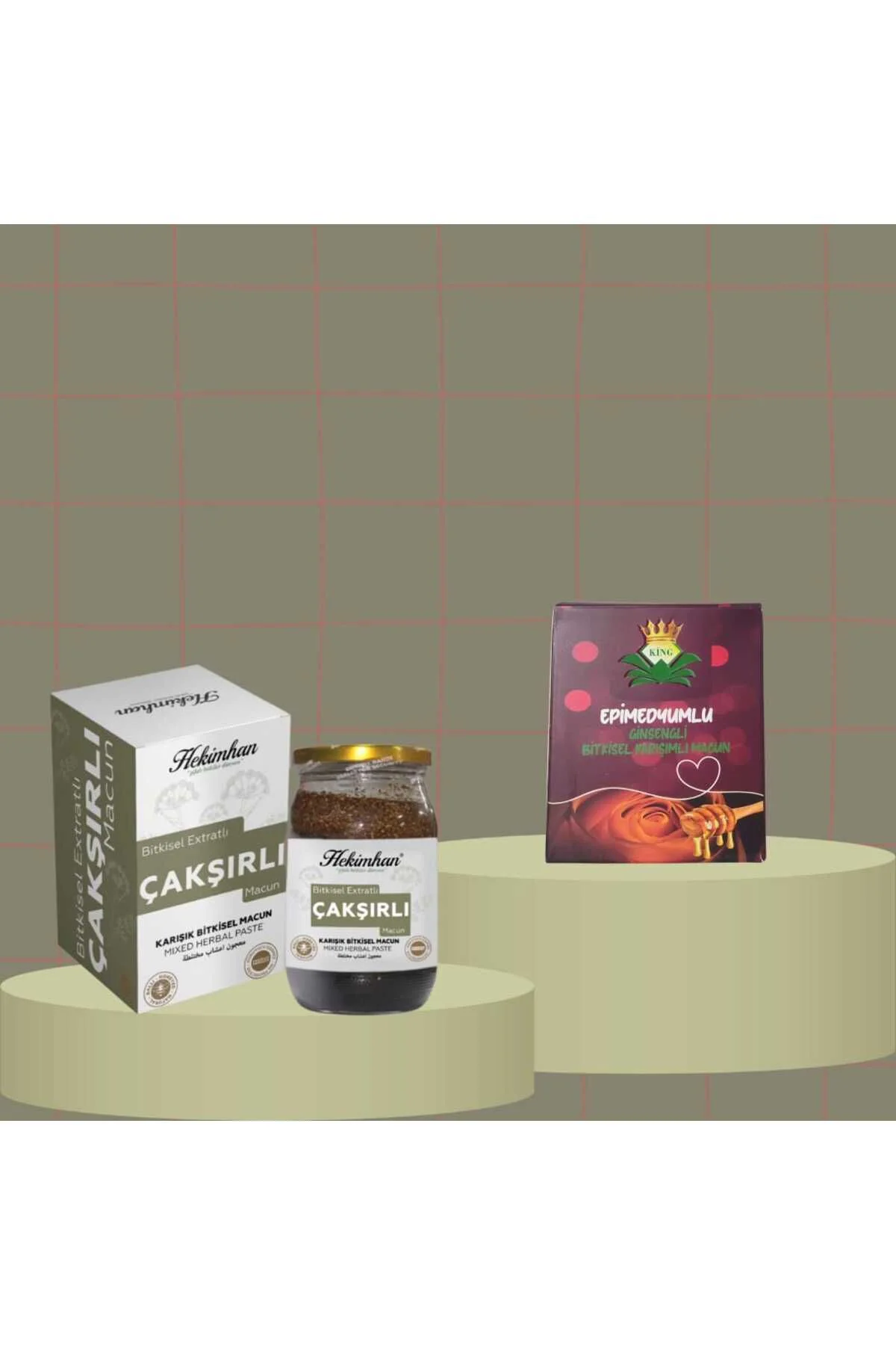 Çakşırlı Macun 480 gr King Macun240 gr Çakşırlı Macun 480 gr King Macun240 gr