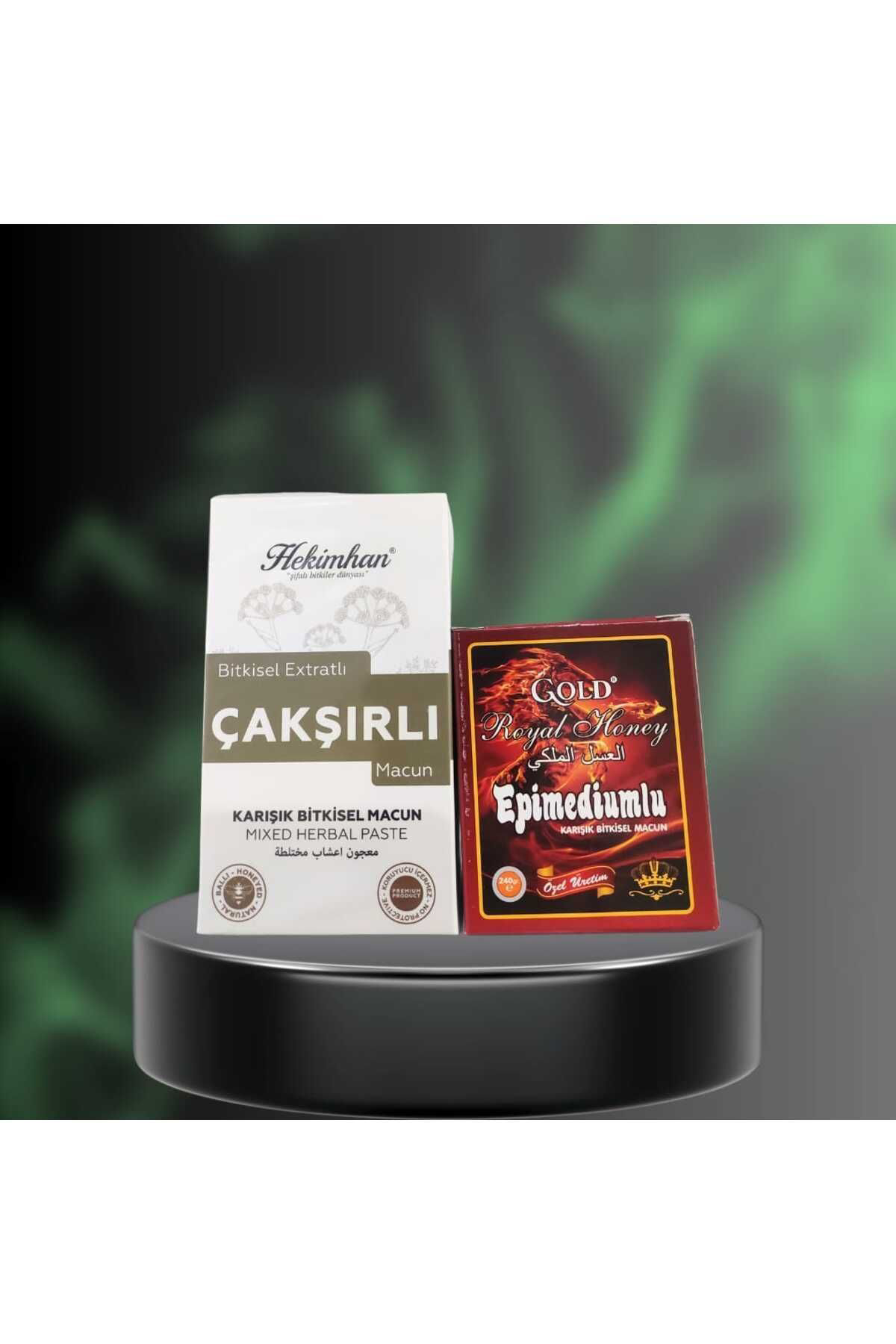 Hekimhan Bitkisel Çakşırlı Ve Royal Honey Kraliyet Bitkisel Karışım 240 Gr + 420 Gr