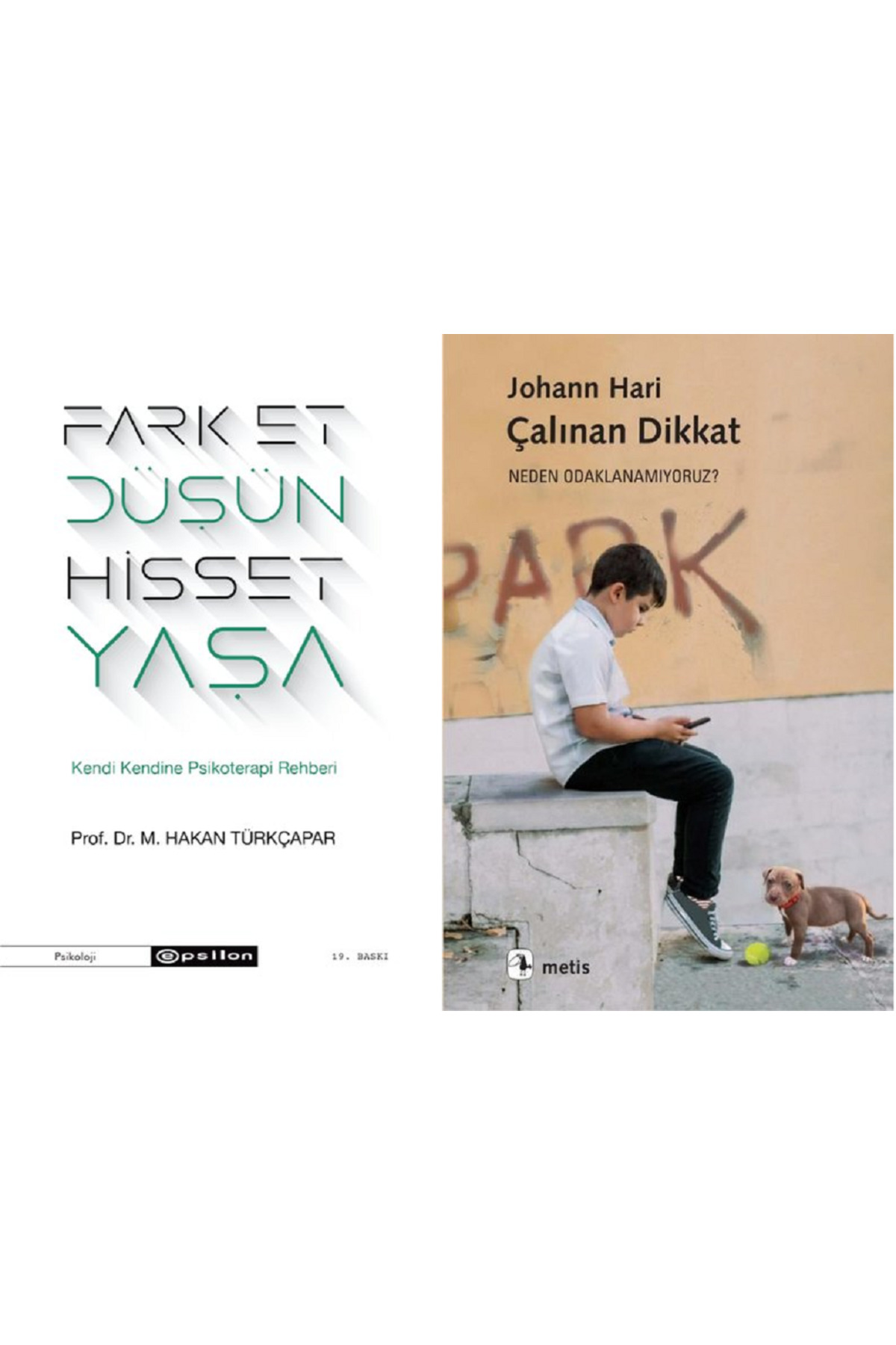 Epsilon Yayınevi Çalınan Dikkat - Neden Odaklanamıyoruz? + Fark Et Düşün Hisset Ya