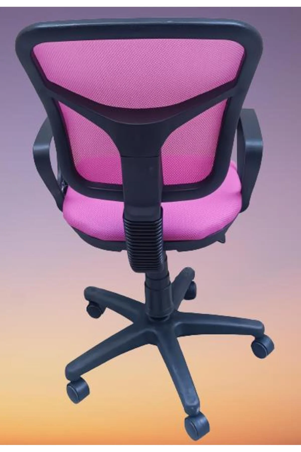Çalışma Koltuk 18204 Model Poliüretan PEMBE Amortisörlü Ort Metal gövde El Yapım Çalışma Koltuk 18204 Model Poliüretan PEMBE Amortisörlü Ort Metal gövde El Yapım - Görsel 4