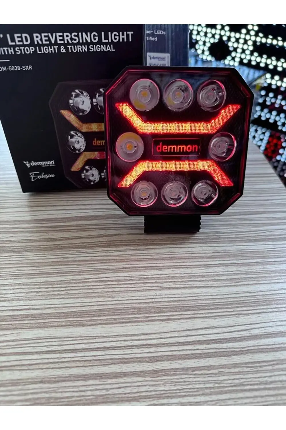 ÇALIŞMA LAMBASI KIRMIZI-SARI 12-24V DEMMON153245679