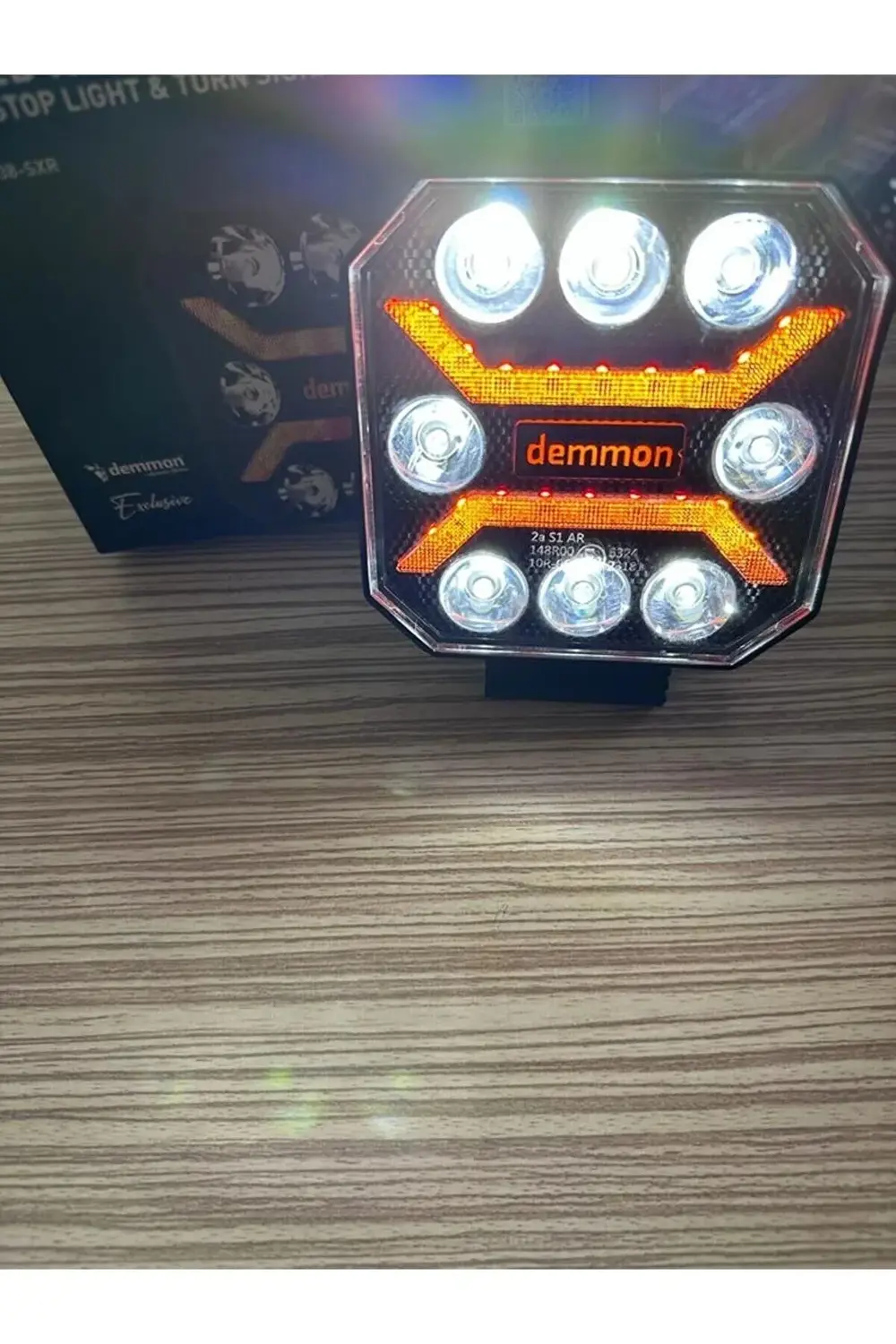 ÇALIŞMA LAMBASI KIRMIZI-SARI 12-24V DEMMON153245679