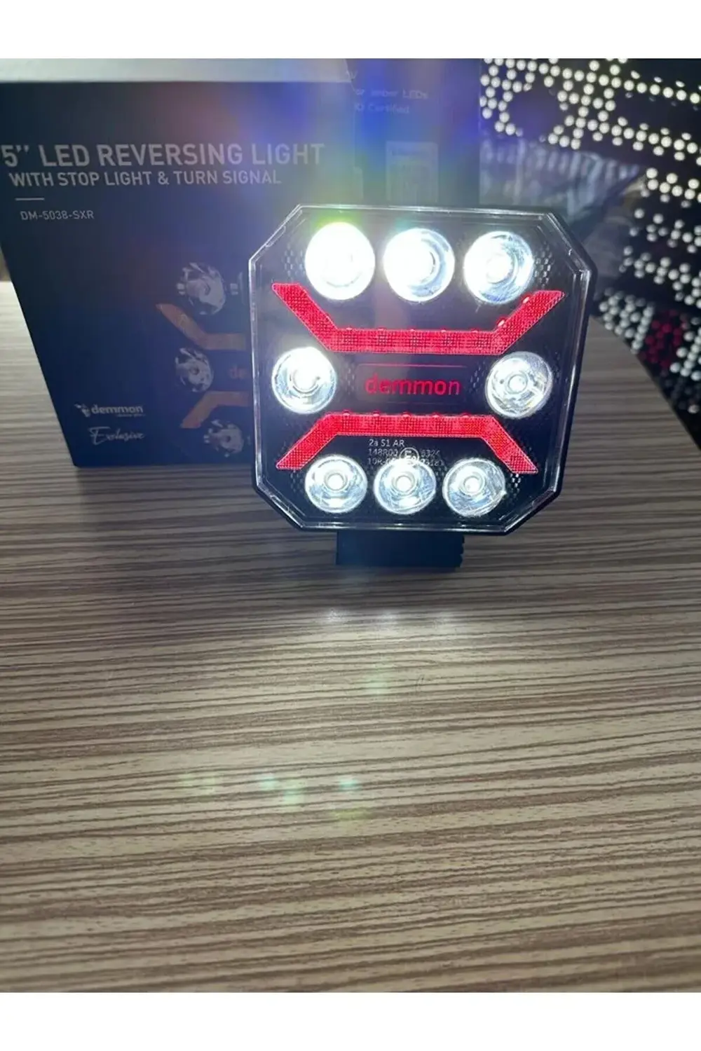 ÇALIŞMA LAMBASI KIRMIZI-SARI 12-24V DEMMON153245679