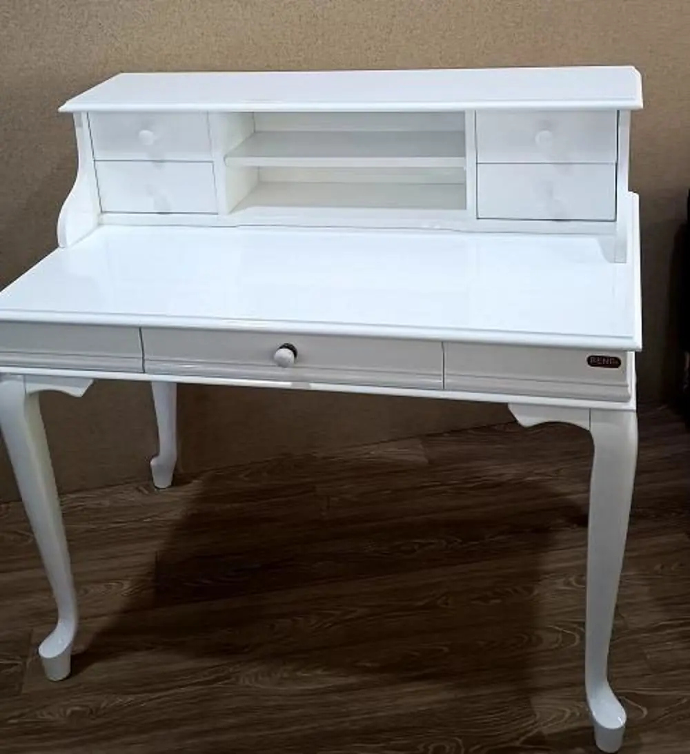 Çalışma Masa 181350 ST Klasik Model BEYAZ Kayın Aslan ayak Porsel Çalışma Masa 181350 ST Klasik Model BEYAZ Kayın Aslan ayak Porsel