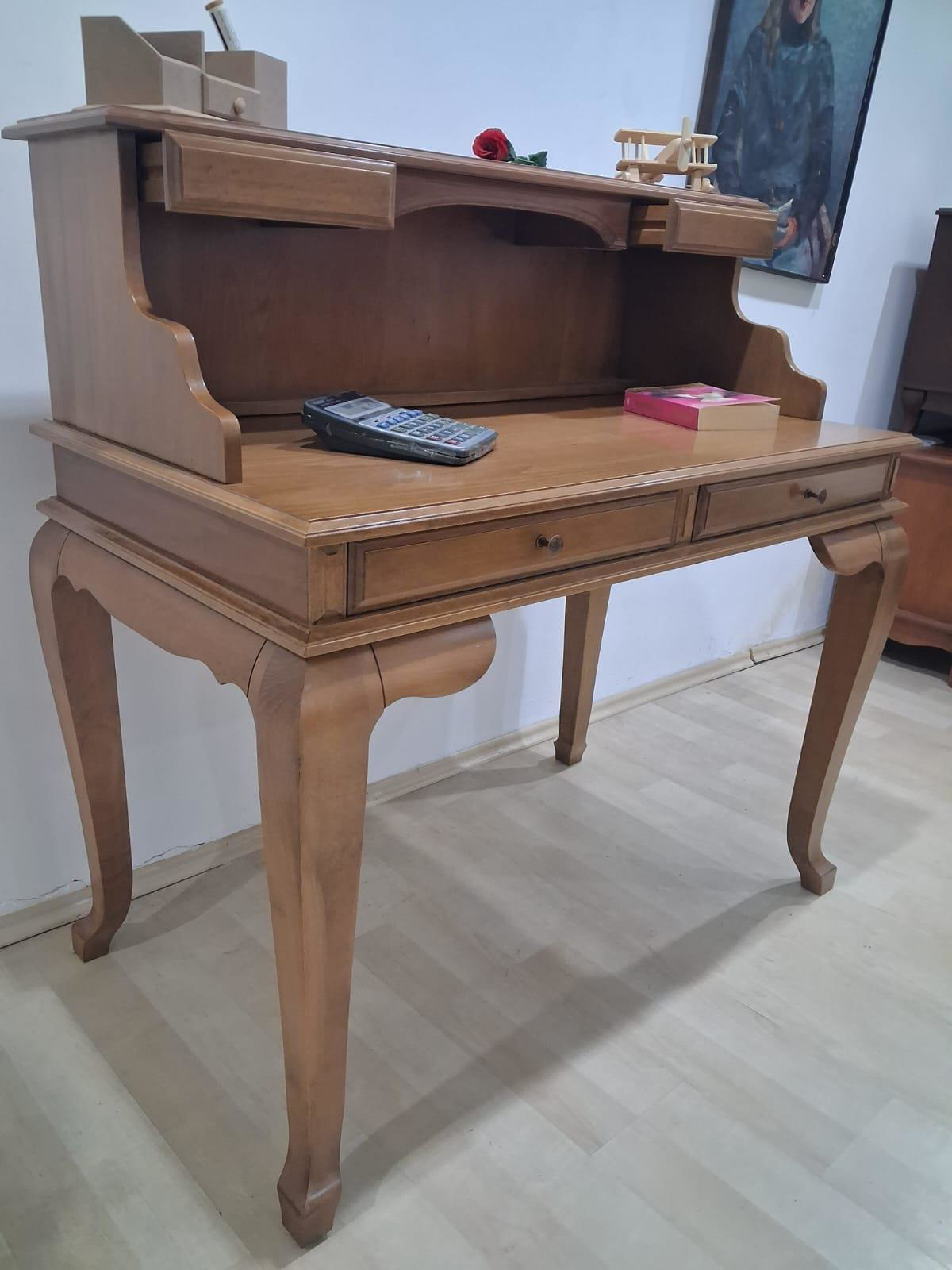 Çalışma Masa  İlhm 90633 Model Klasik Takım Lüks Klasik Ahşap Cev