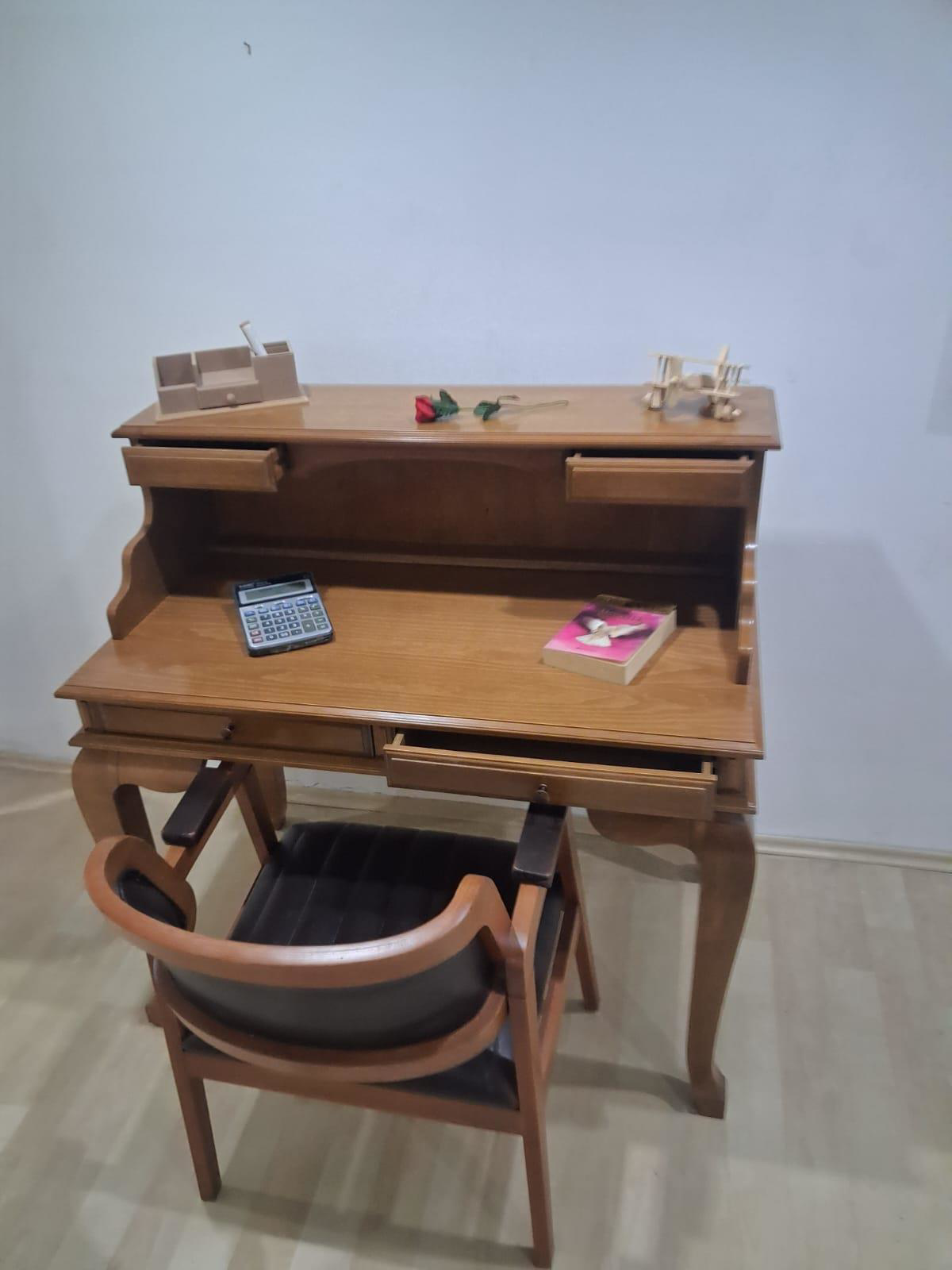 Çalışma Masa İlhm 90634 Klasik Takım Dilimli Sandaly Lüks Klasik 