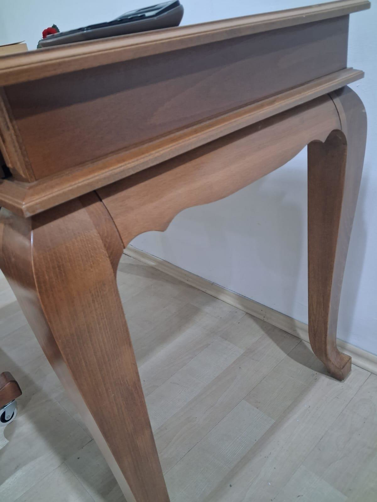 Çalışma Masa Klasik Alt İlhm 90632 Döner Sandalye Lüks Klasik Cev