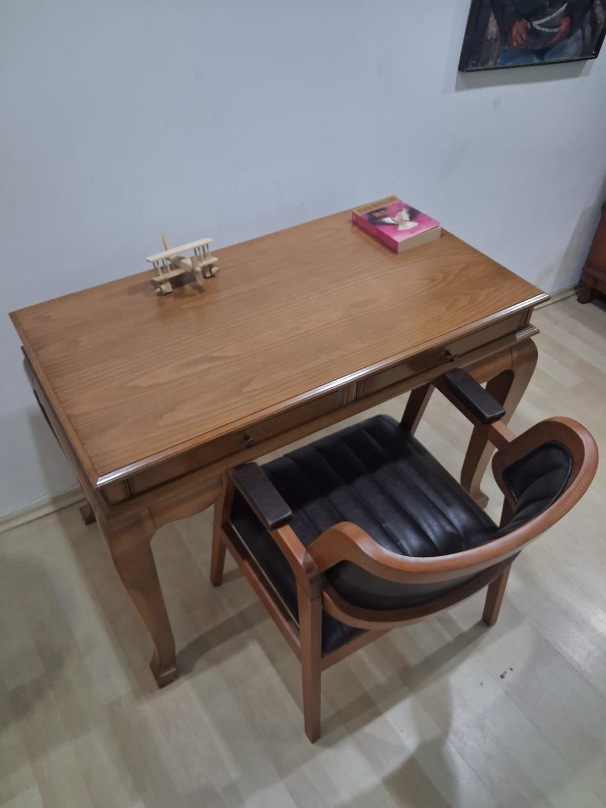 Çalışma Masa Klasik Alt İlhm 90630 Dilimli Sandalye Lüks Klasik C