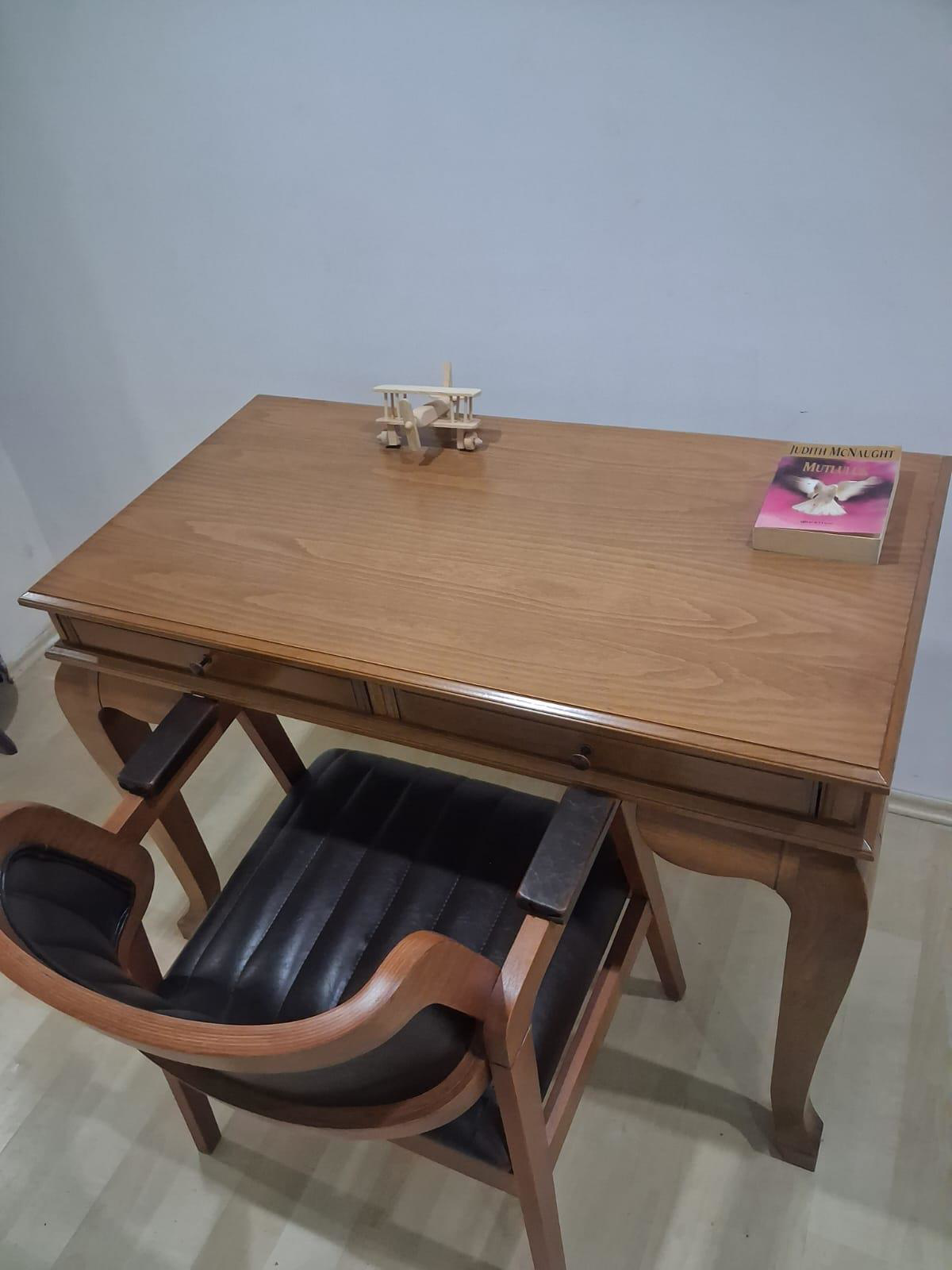 Çalışma Masa Klasik Alt İlhm 90630 Dilimli Sandalye Lüks Klasik C