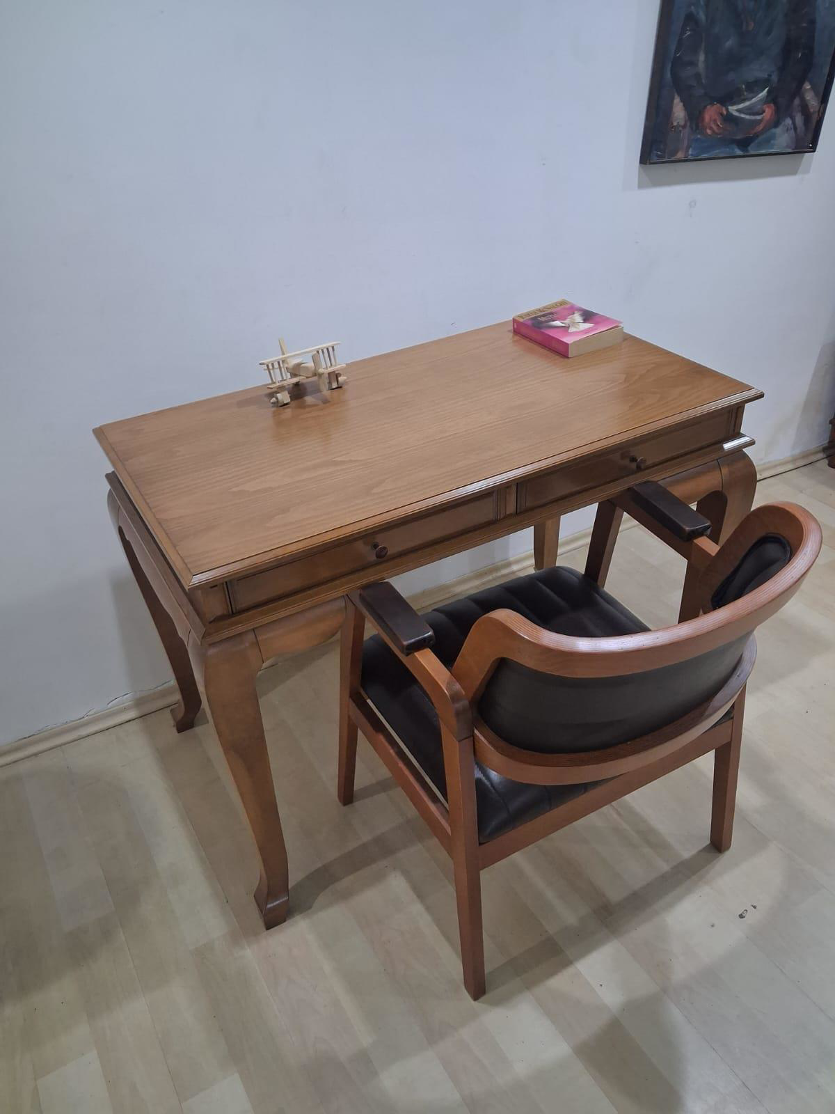 Çalışma Masa Klasik Alt İlhm 90630 Dilimli Sandalye Lüks Klasik C