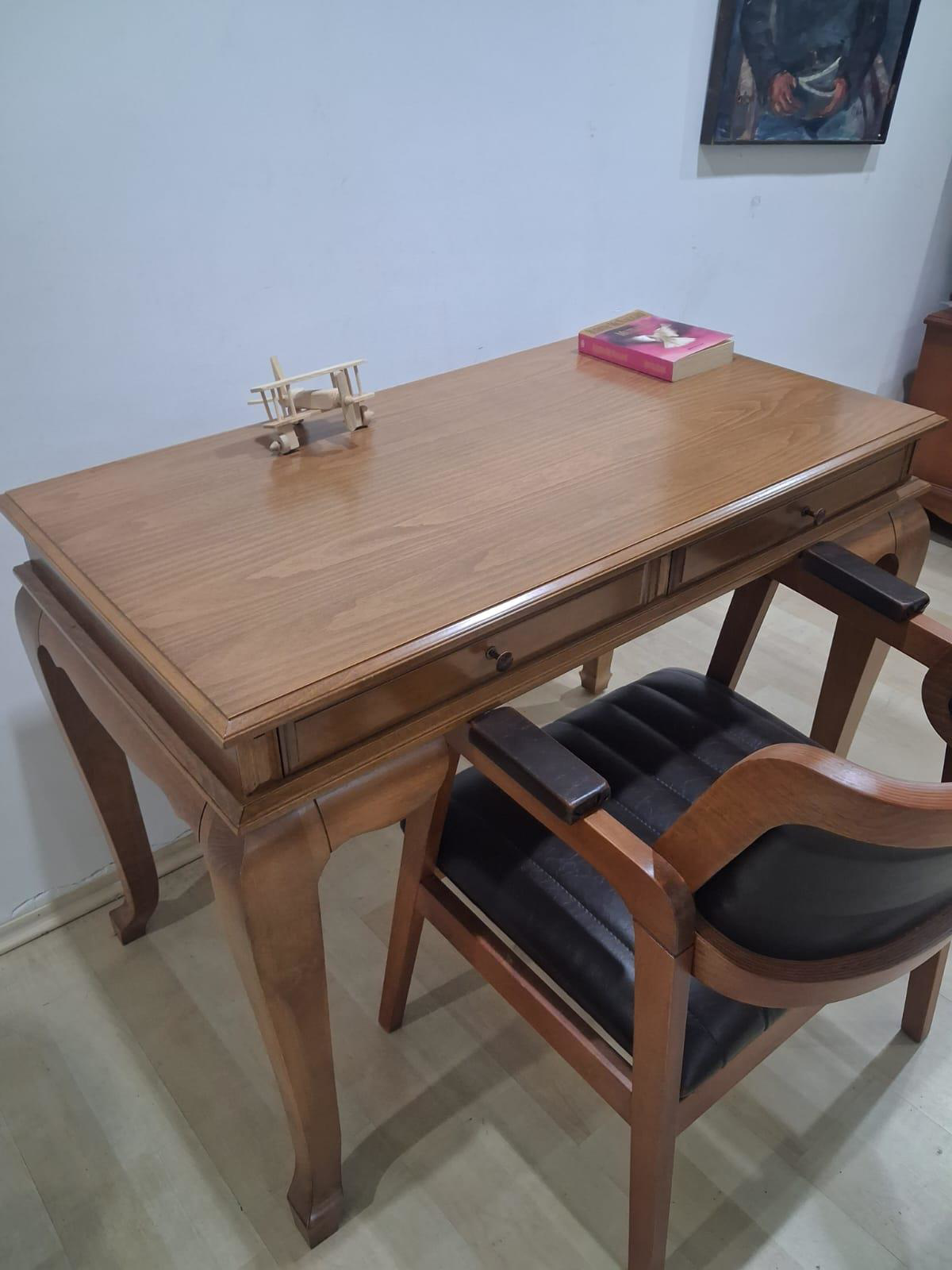 Çalışma Masa Klasik Alt İlhm 90630 Dilimli Sandalye Lüks Klasik C