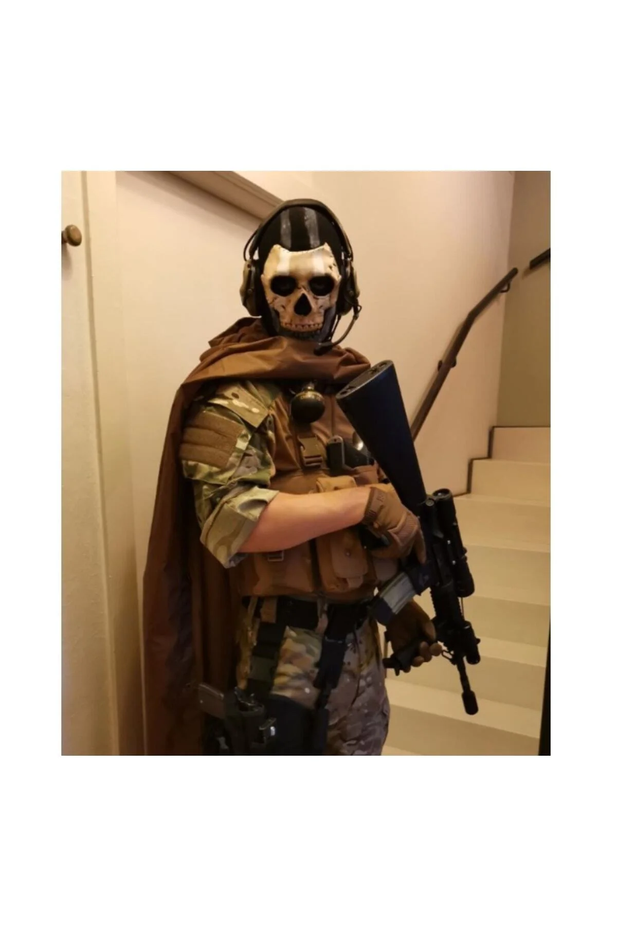 Call Of Duty Modern Warfare Ghost Maskesi