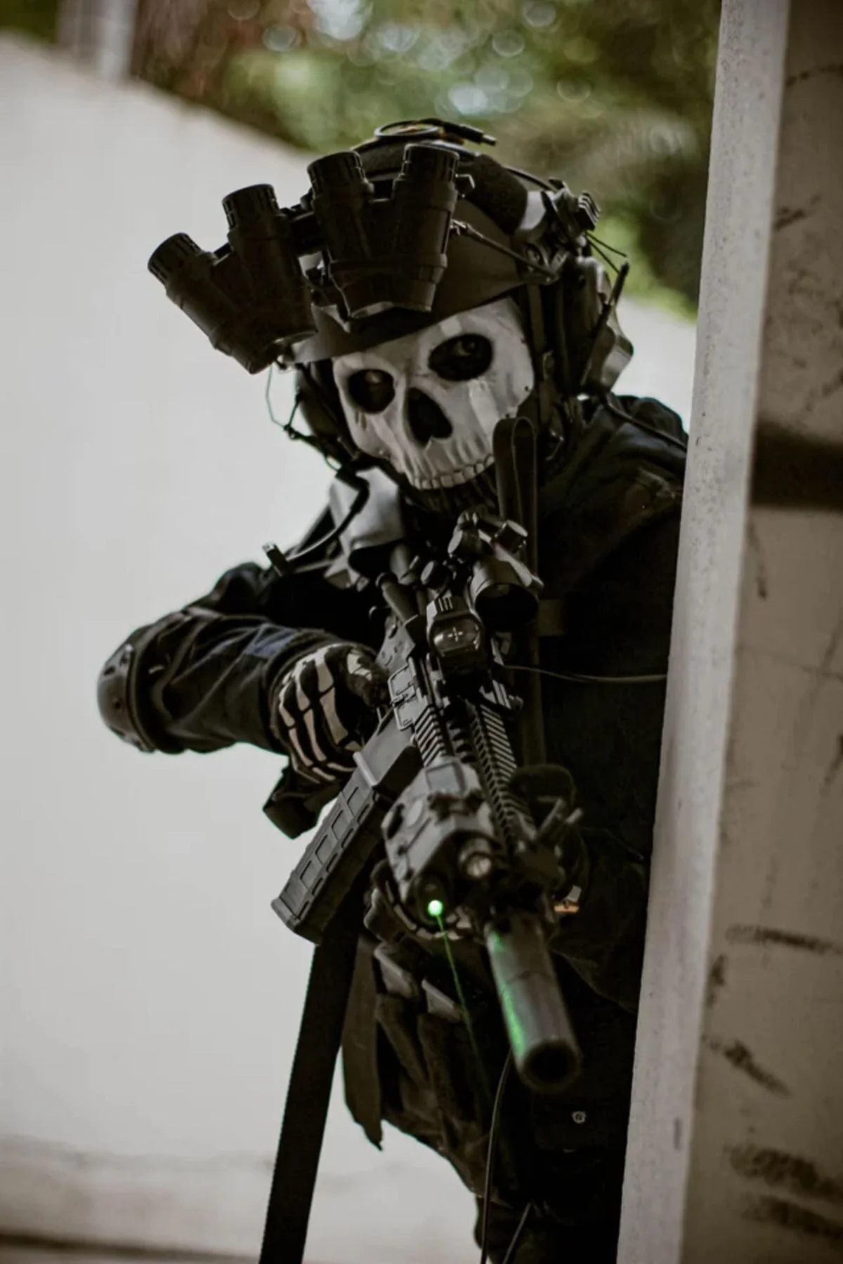 Call Of Duty Modern Warfare Ghost Maskesi