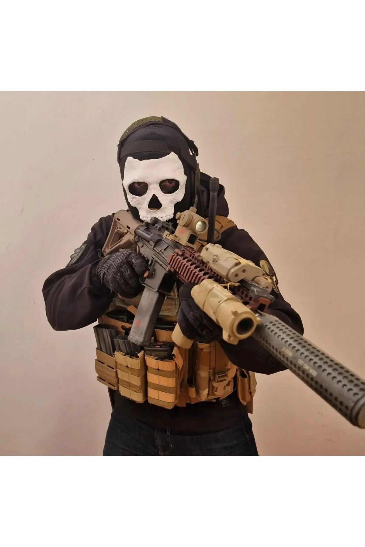 Call Of Duty Modern Warfare Ghost Maskesi