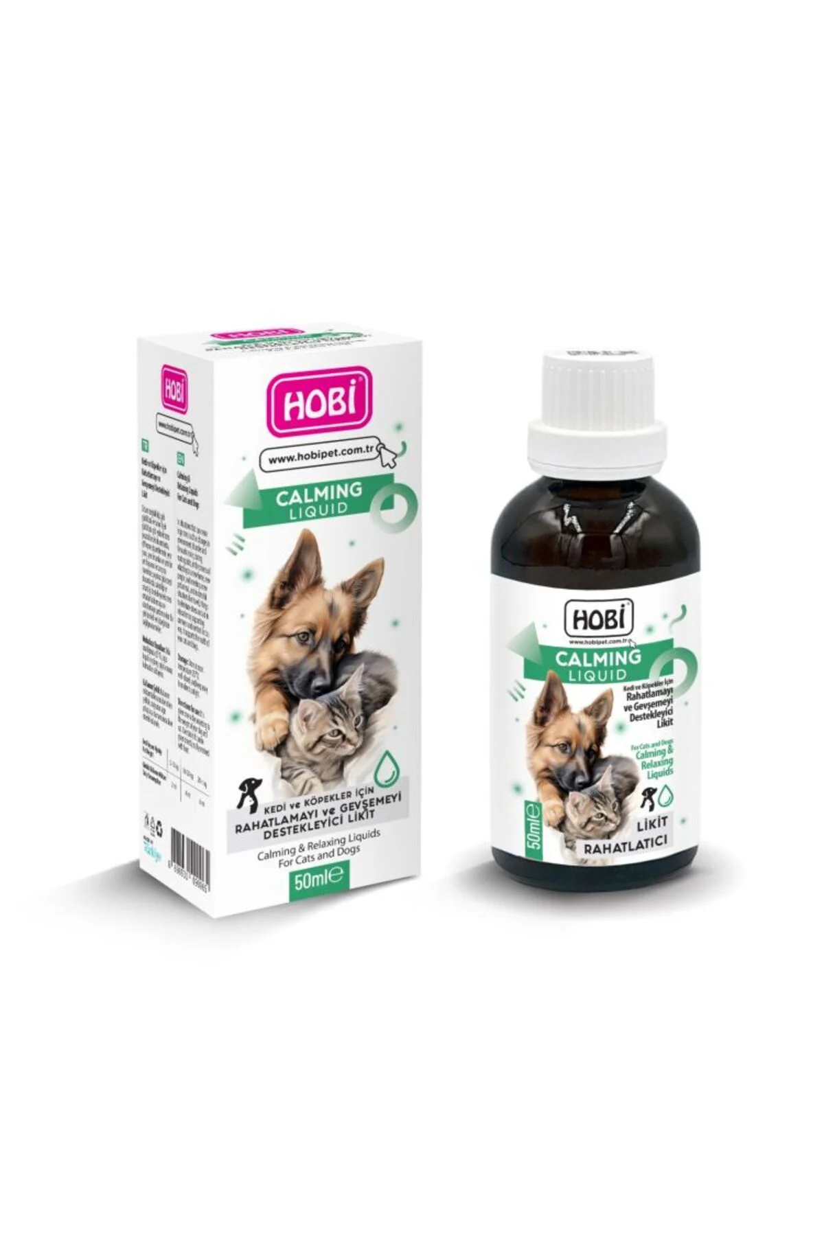 Calming Liquid 50ml | Kedi ve Köpekler İçin Doğal Rahatlatıcı Sıvı
