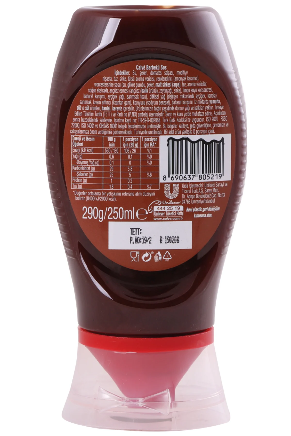 Calve Barbekü Sos 290 G