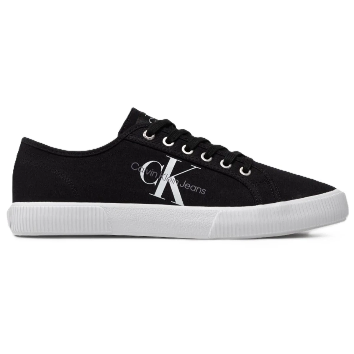 Calvin Klein ESS Vulcanized Low  Loceup Mens Sneaker Erkek Günlük Spor Ayakkabı Siyah-Beyaz Fiyatı, Yorumları ve Özellikleri