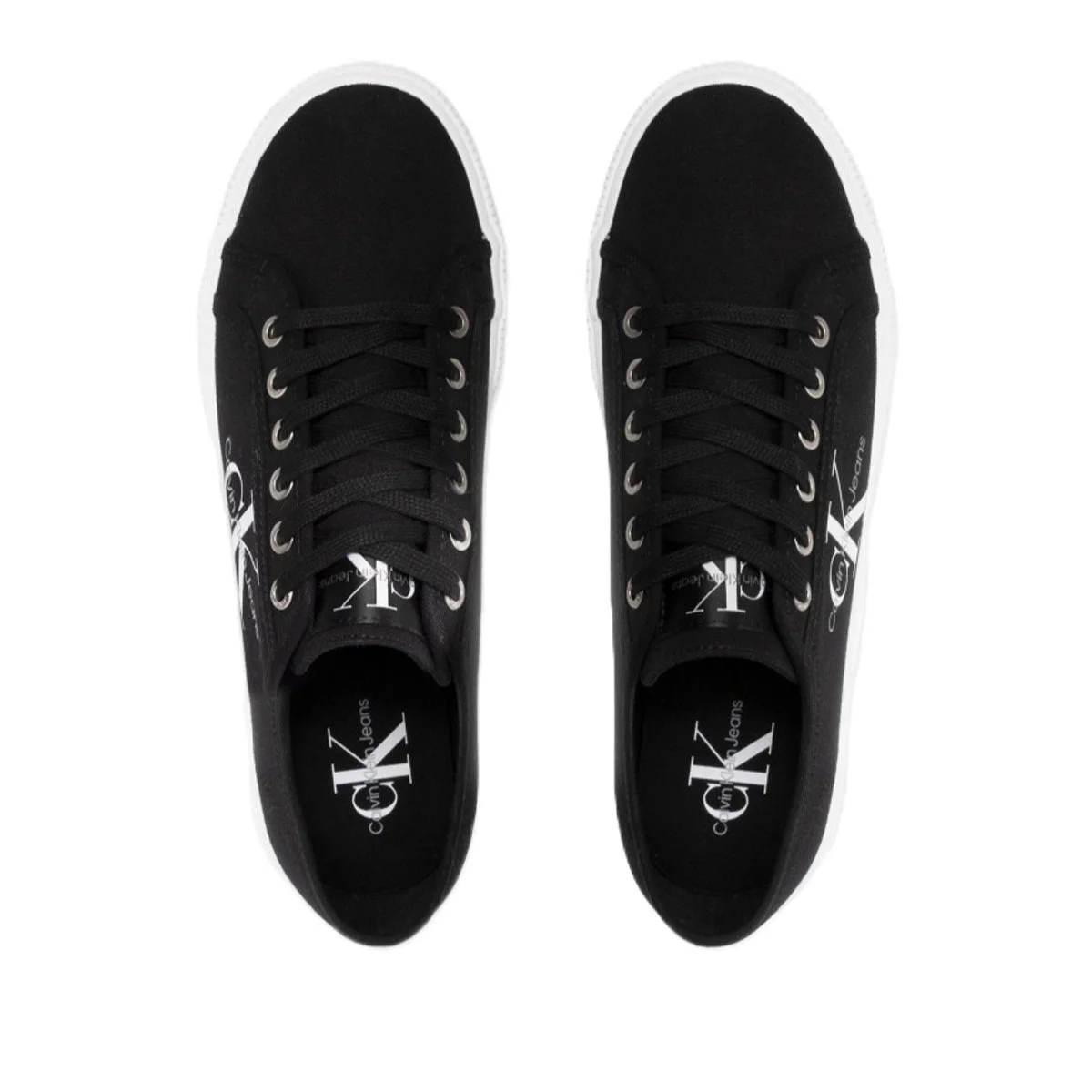 Calvin Klein ESS Vulcanized Low  Loceup Mens Sneaker Erkek Günlük Spor Ayakkabı Siyah-Beyaz Fiyatı, Yorumları ve Özellikleri