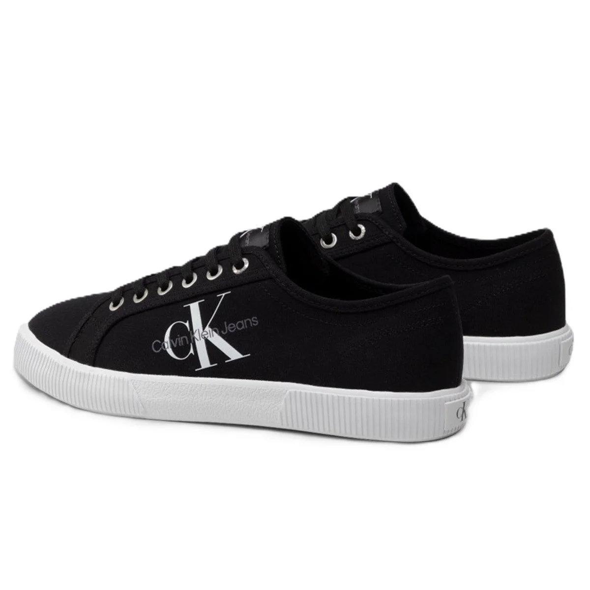 Calvin Klein ESS Vulcanized Low  Loceup Mens Sneaker Erkek Günlük Spor Ayakkabı Siyah-Beyaz Fiyatı, Yorumları ve Özellikleri