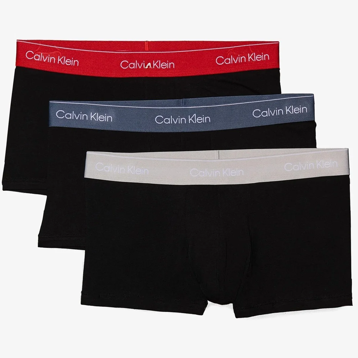 Calvin Klein Icon Cotton Stretch 3 Pack Trunk Erkek 3'lü Paket Pamuklu Boxer Siyah Fiyatı, Yorumları ve Özellikleri