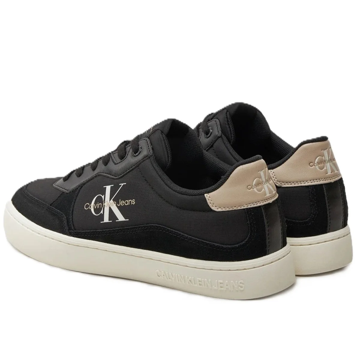 Calvin Klein Leather Mens Sneaker Black Hakiki Deri Günlük Spor Ayakkabı Siyah Fiyatı, Yorumları ve Özellikleri