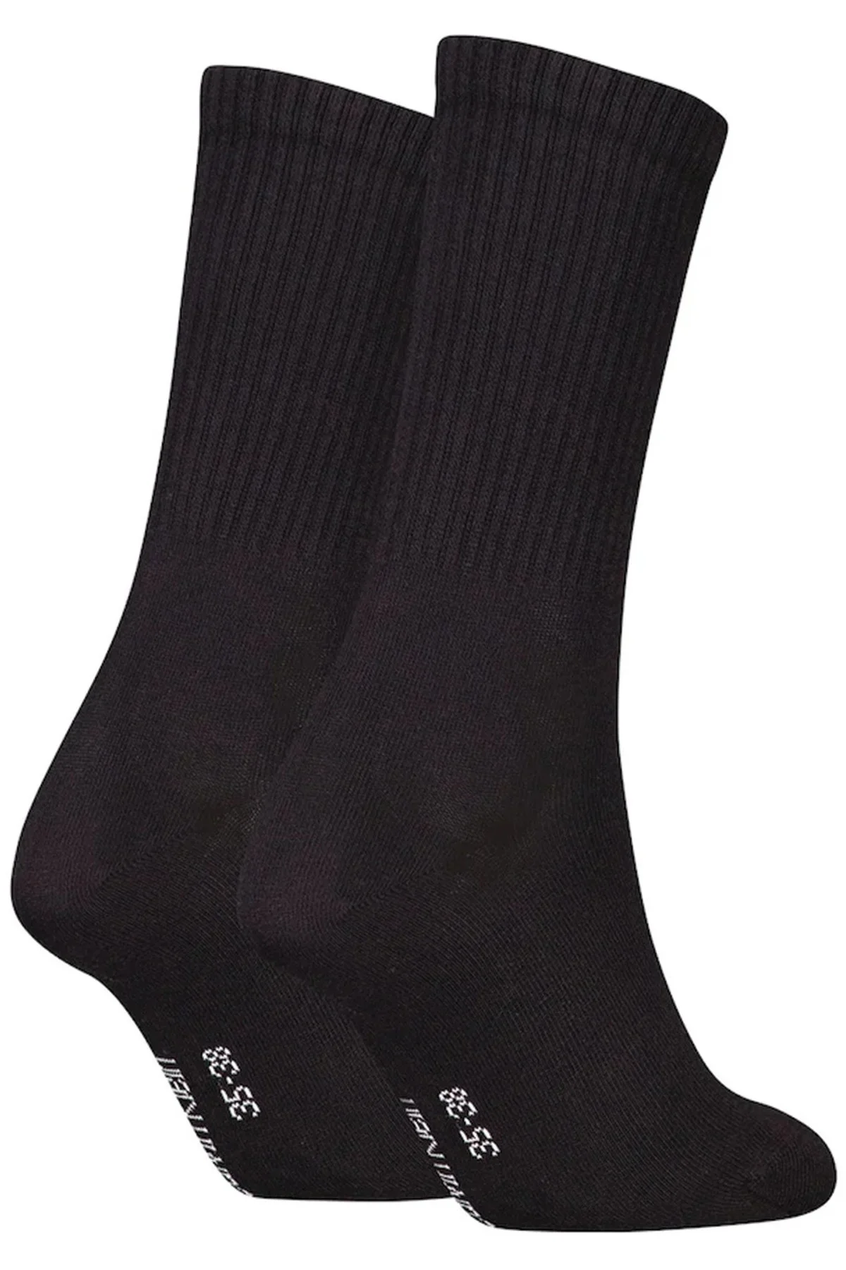 Calvin Klein Unisex CK Monogram Logo Crew Socks 2 Pears Unisex  Pamuklu 2 li Paket Günlük Spor Çorap Siyah Fiyatı, Yorumları ve Özellikleri