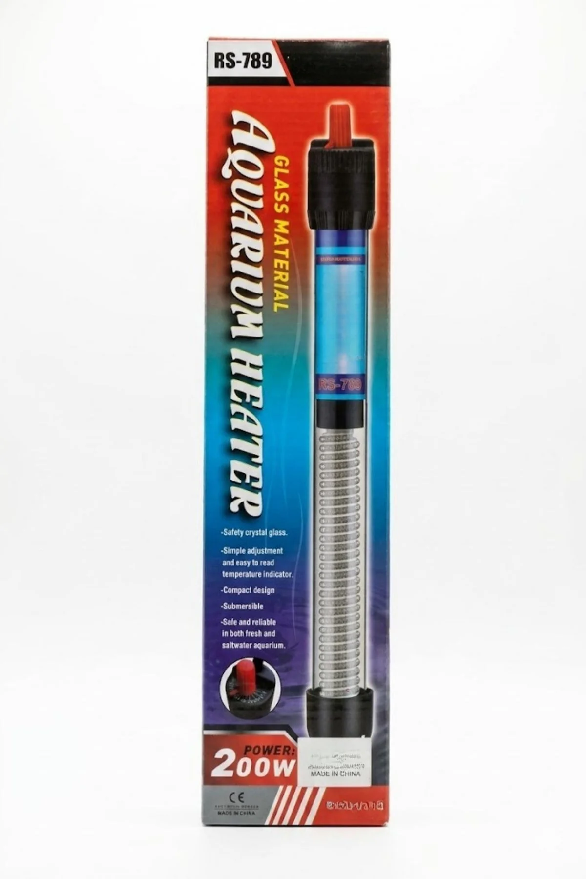 Cam Akvaryum Isıtıcısı - 200 W