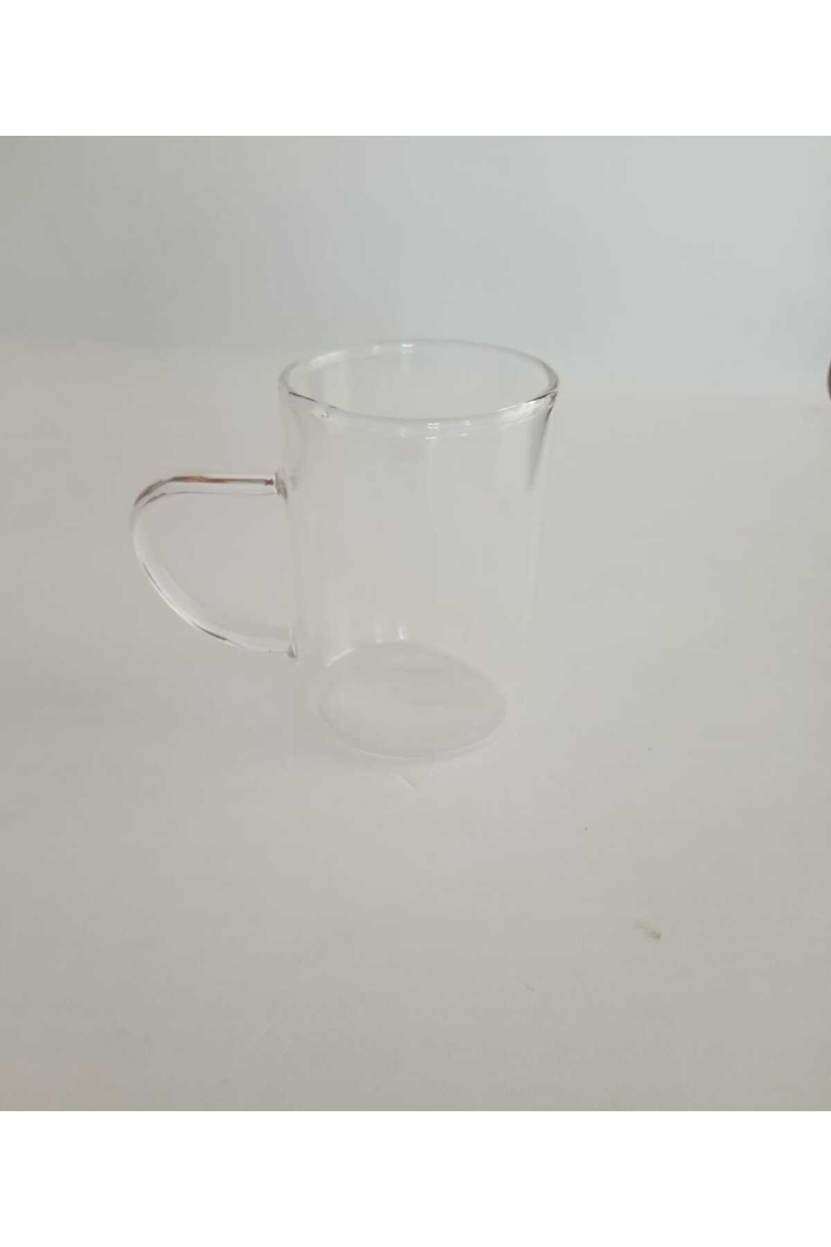 Cam Bardak Kupa Seti Ince Borosilikat Isıya Ateşe Dayanıklı Çay K