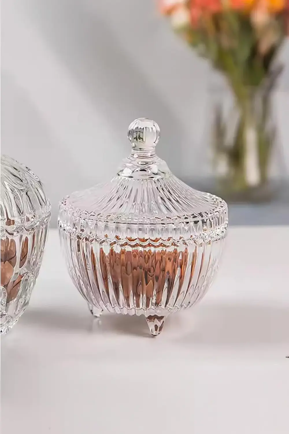 Cam Çizgili Şekerlik 50 ml Cam Çizgili Şekerlik 50 ml