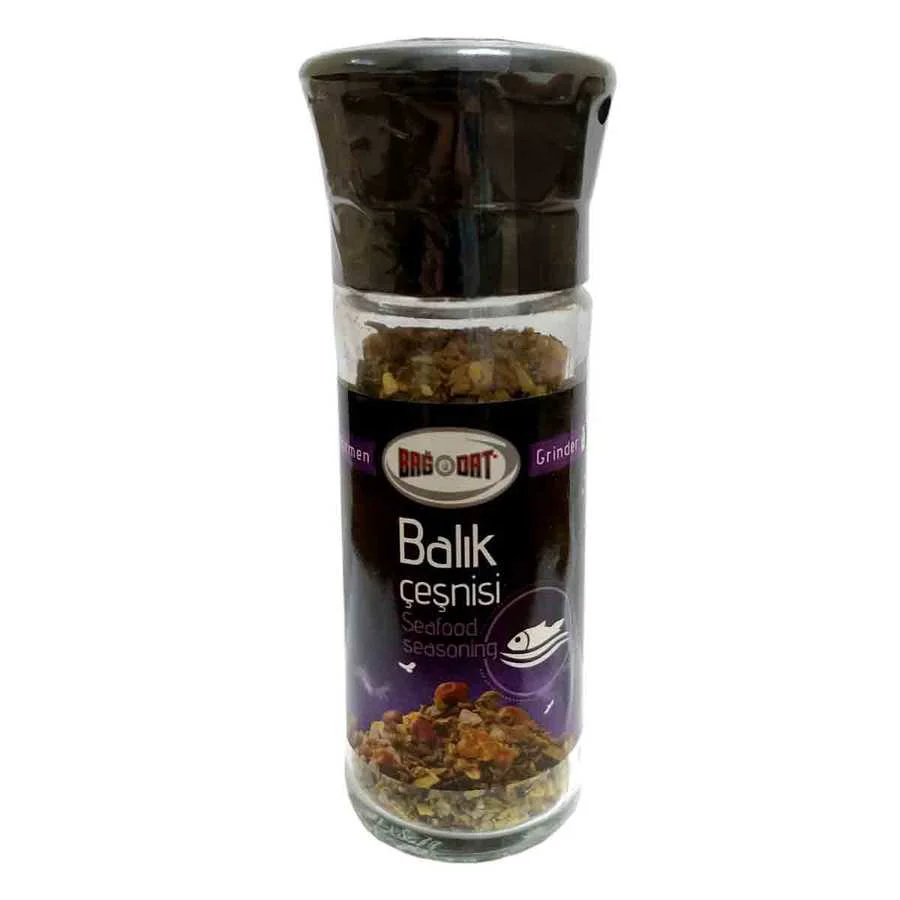 Cam Değirmenli Balık Çeşnisi Karışık Baharat 45 Gr - Lezzetli Balık Yemekleri İçin Pratik Çeşni