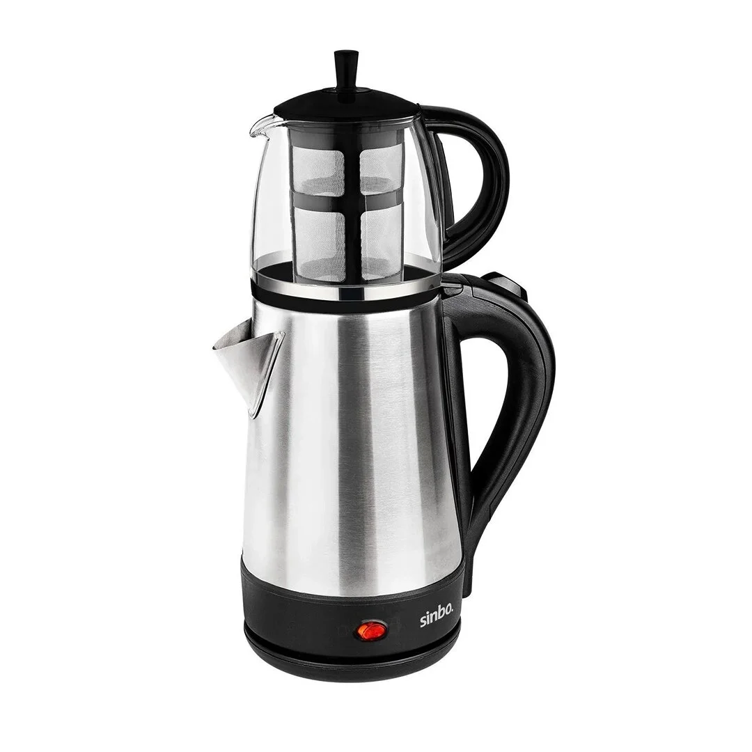 Cam Demlikli Elektrikli Çelik Çaycı Seti 1600w - 1.7lt - 0.7lt  Stm-5836 Bx40 Fiyatı, Yorumları ve Özellikleri