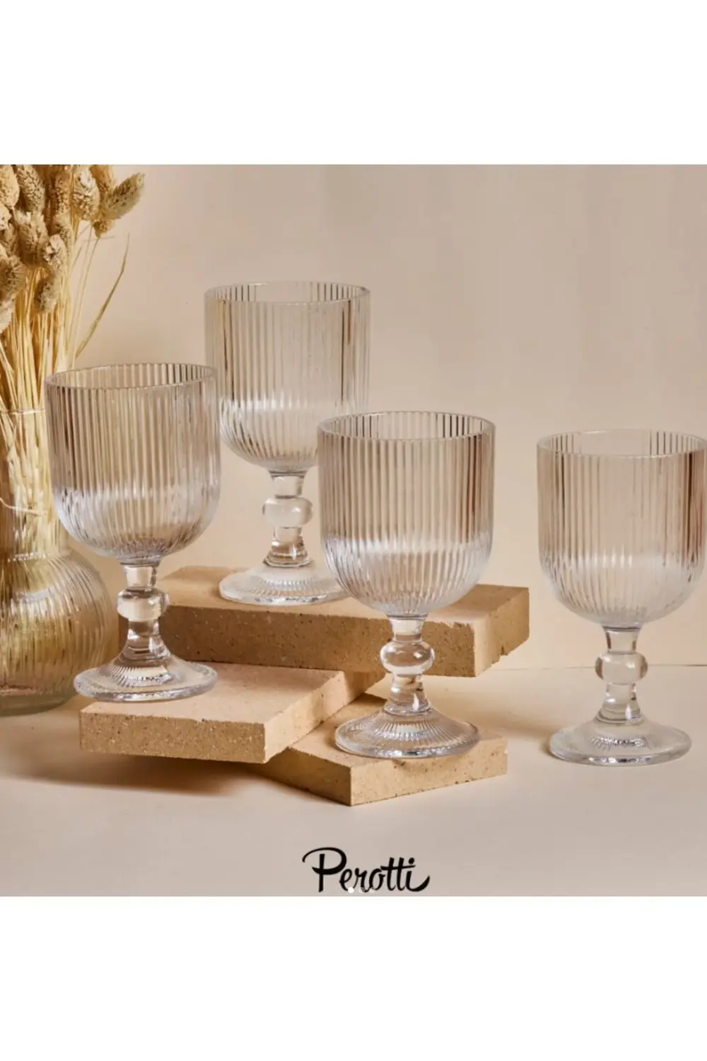 Cam Imola 4'lü Kadeh Takımı 260 ml 250 - 499 ml 4 Parça Kırmızı Ş