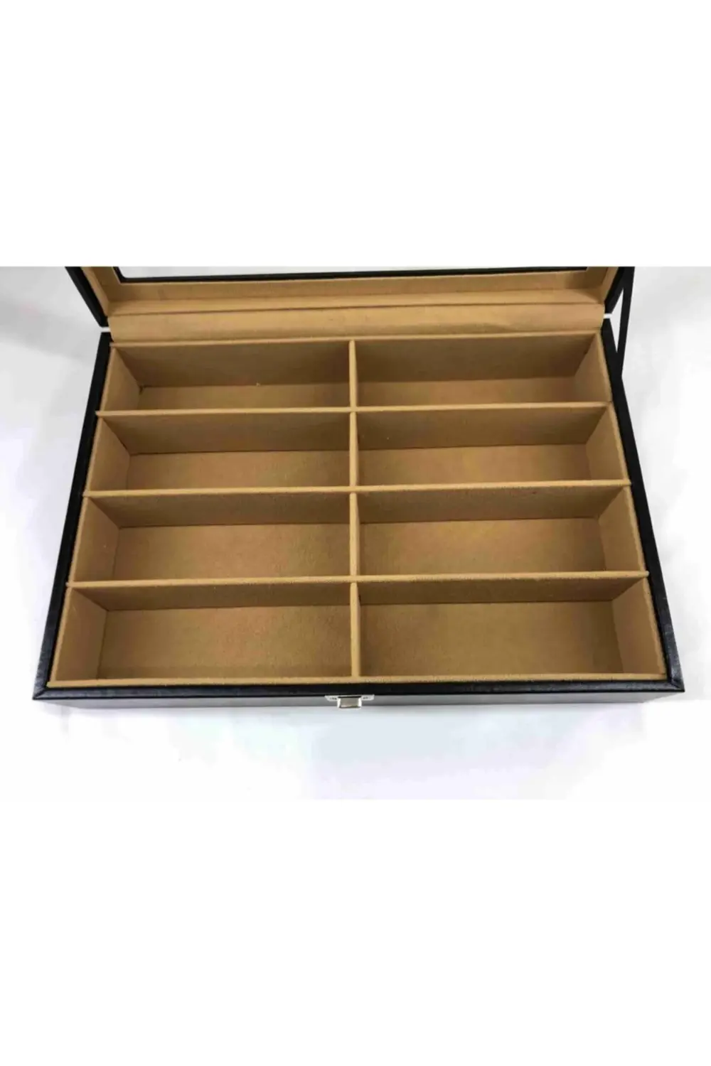 Cam Kapaklı Özel El Yapımı Güneş Gözlüğü Kutusu